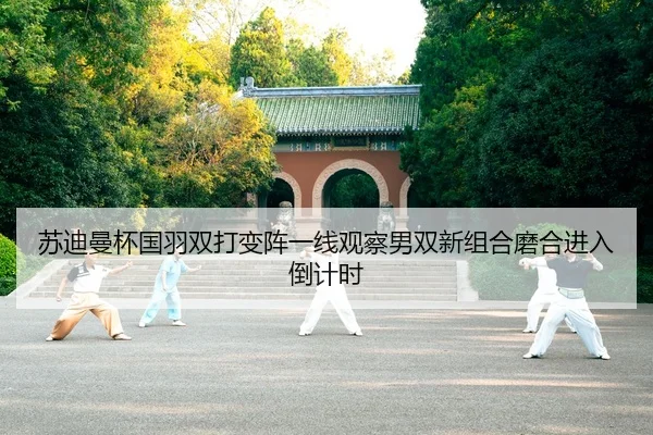 苏迪曼杯国羽双打变阵一线观察男双新组合磨合进入倒计时
